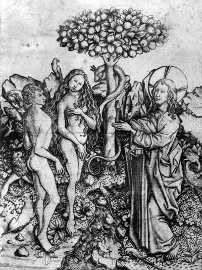The Fall of Mankind, c.1450-67 by Master E. S.